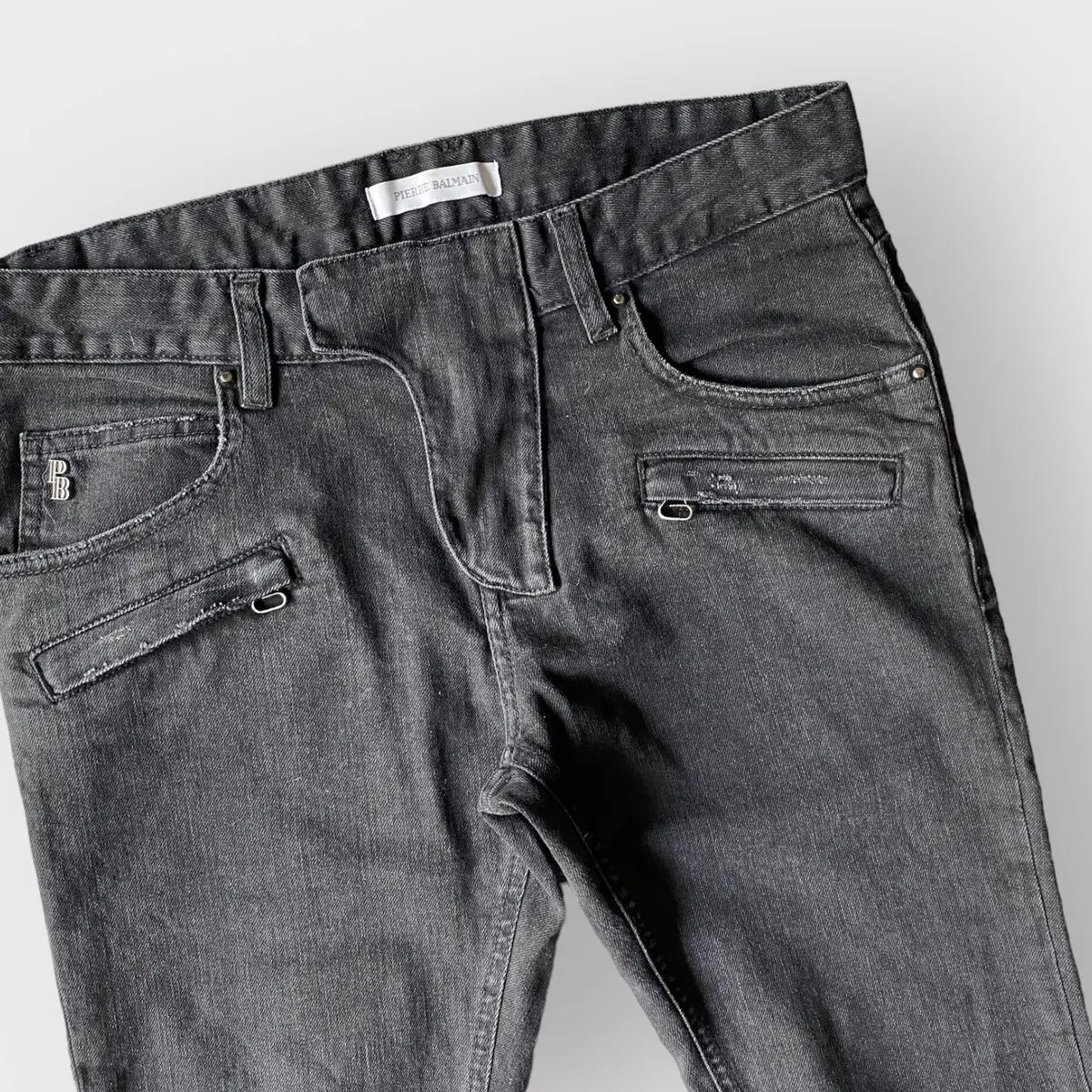 Balmain - Pierre Balmain Biker Jeans