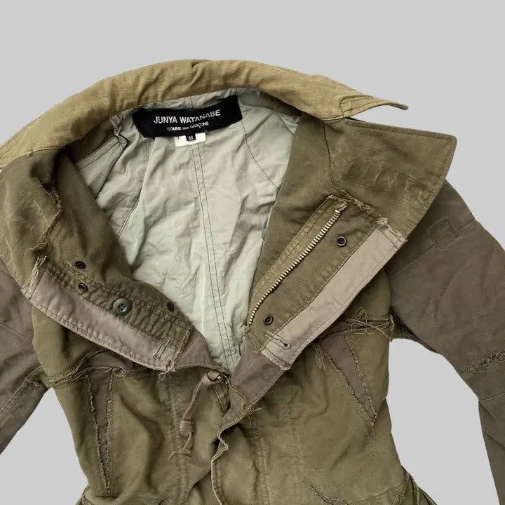 Comme des Garcons : Fall 2006 Deconstructed Military Coat