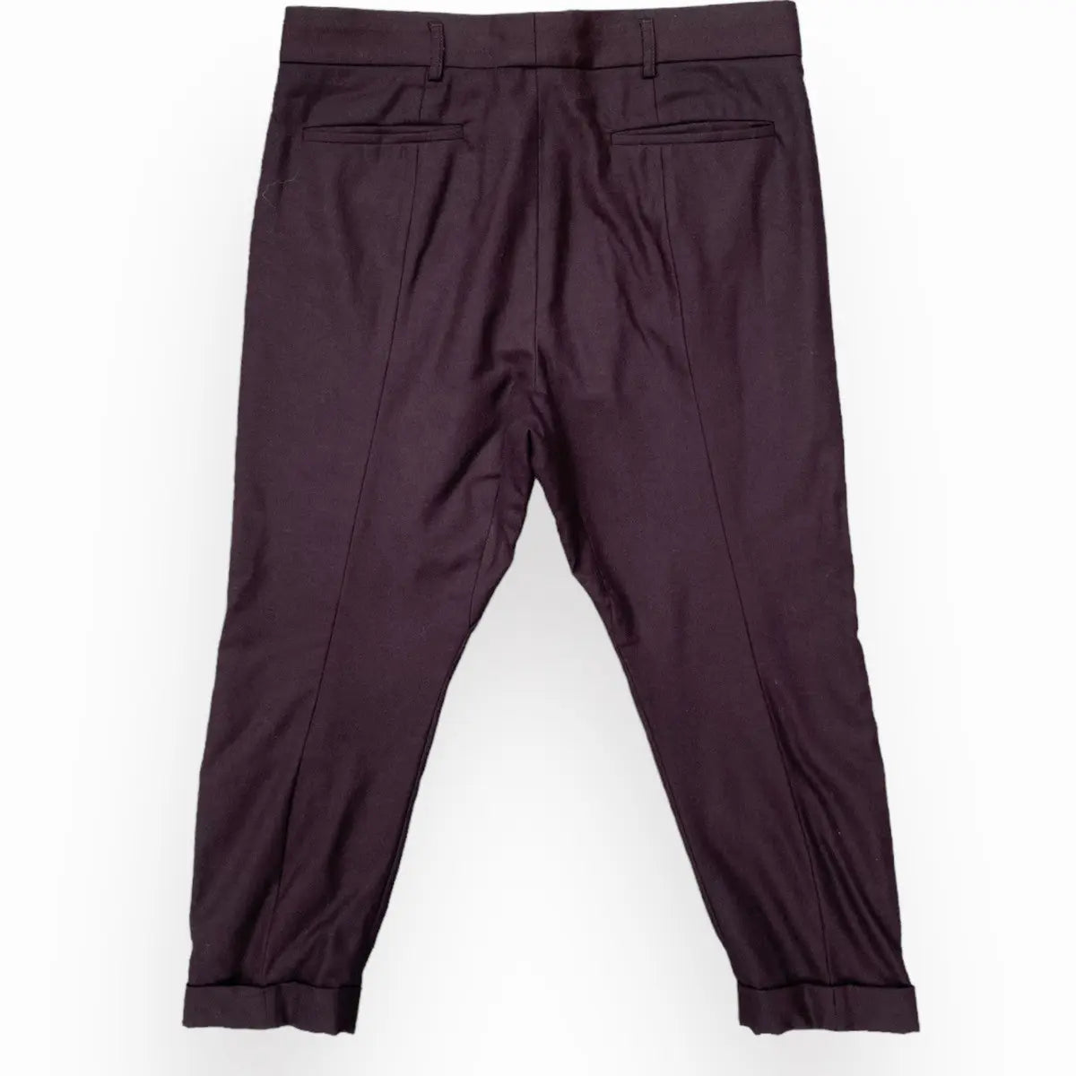 Haider Ackermann - Fleece/Cashmere Blend Drop Crotch Cropped Pants