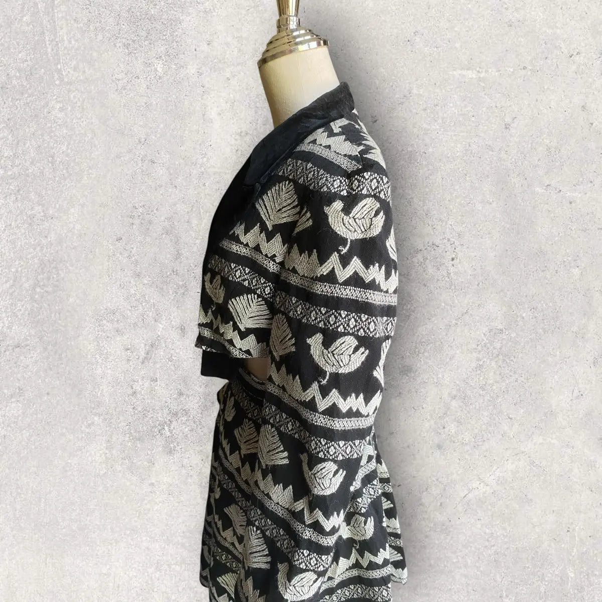 Comme des Garcons : Vintage Fall 1989 Set Cropped Jacket and Skirt