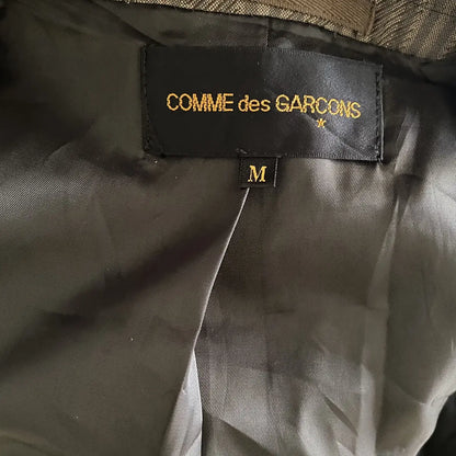 Comme des Garcons : Vintage Fall00 Double Layer Blazer With Bondage Stud Strap