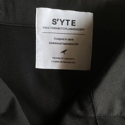 Yohji Yamamoto - S’YTE No Future Cotton Twill Coat