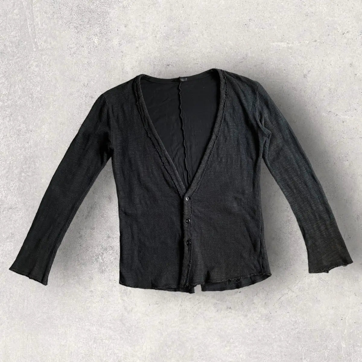 The Viridi-Anne - Distressed Cardigan