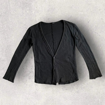 The Viridi-Anne - Distressed Cardigan
