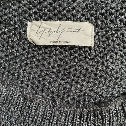 Yohji Yamamoto - YYPH Glitter Rayon Blend Knit Sweater