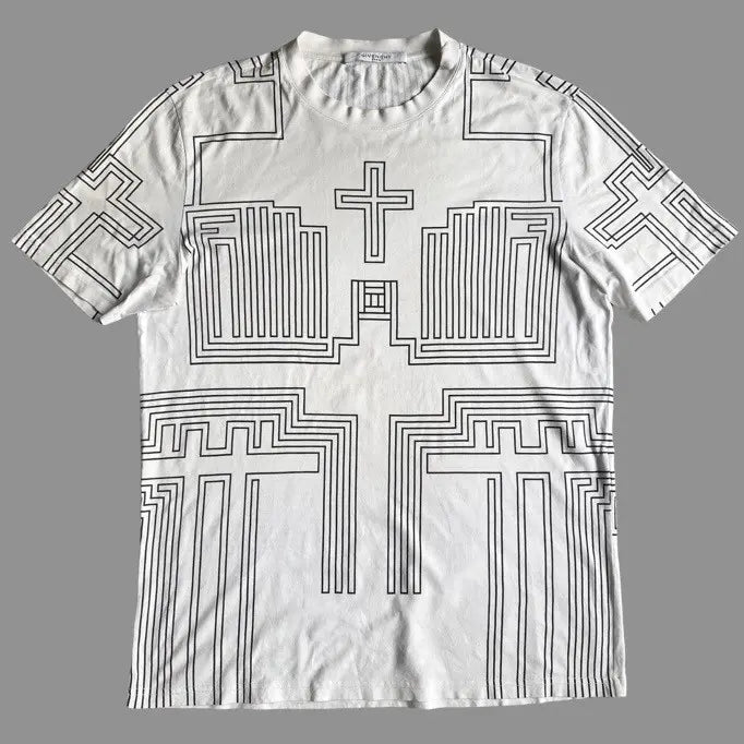 Givenchy - Cross Geomagnetic By Riccardo Tisci Oversize T Shirt