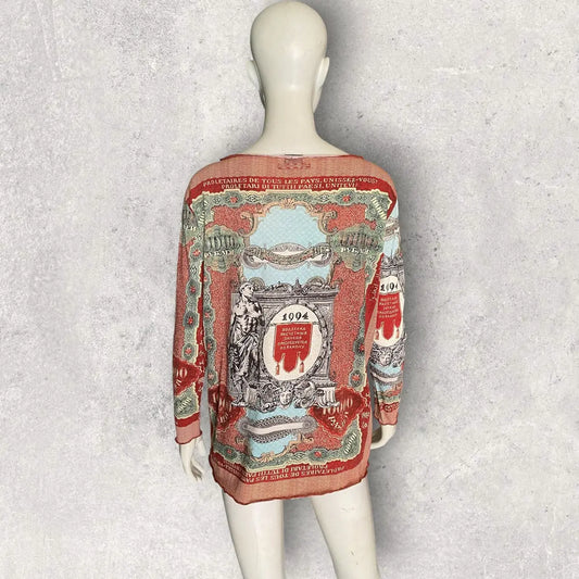 Jean Paul Gaultier - 1994 Money Unissez L/S