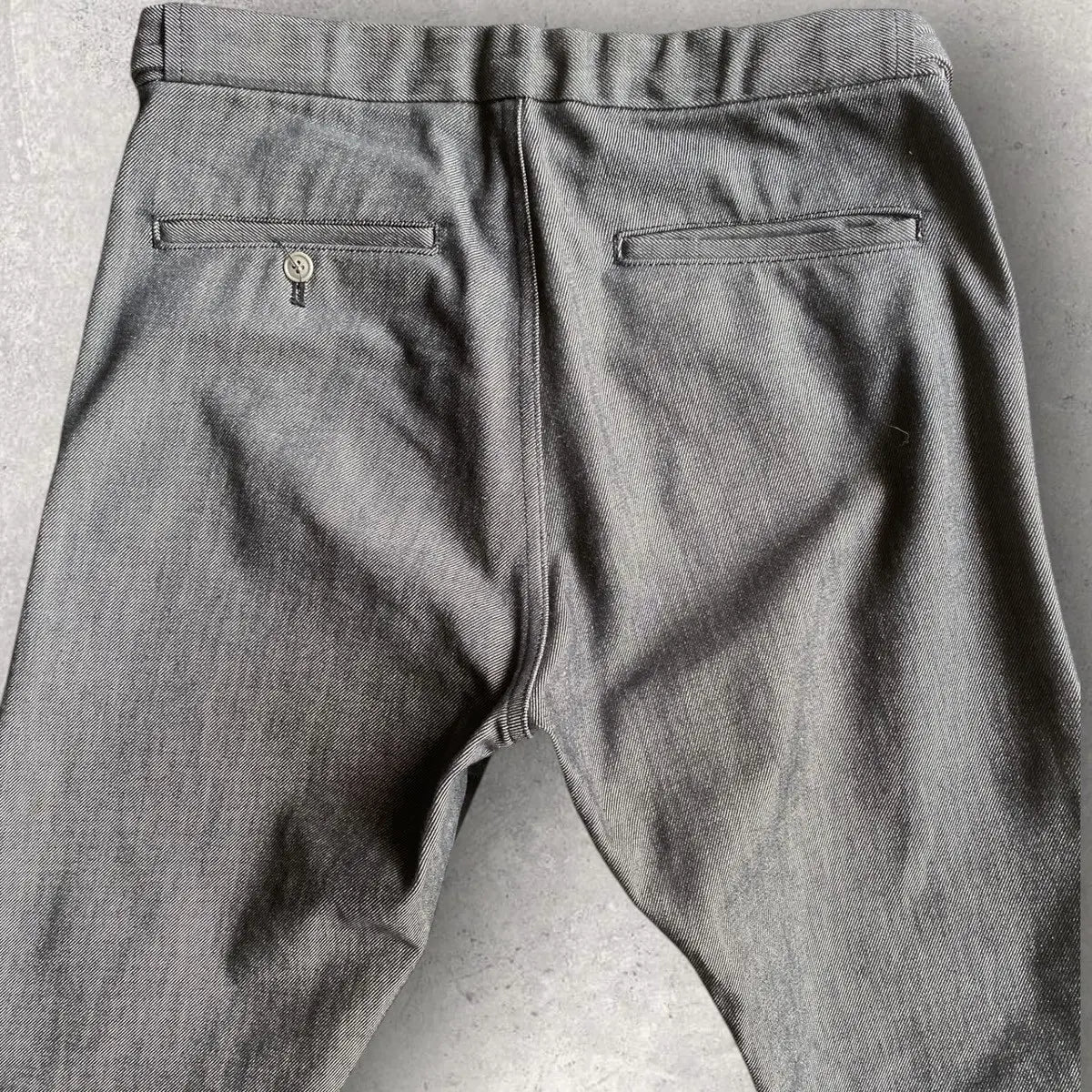 Comme des Garcons - Vintage AW00” Front Plaid Denim Pants