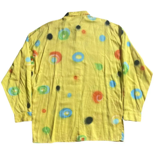 Versace - Vintage 90’s Versus Spray dot print Shirt
