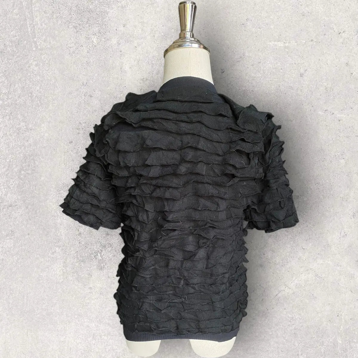 Comme des Garcons - Fall 2011 Frills Button Up Sweatshirt
