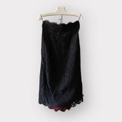 Dolce & Gabbana - Black Lace Skirt