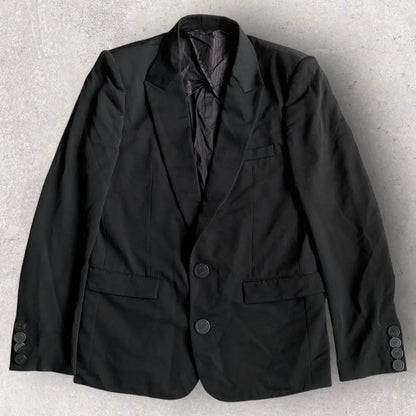 Number (N)ine : Wool Red Pinstriped back And Sleeves Blazer