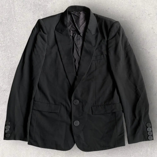 Number (N)ine : Wool Red Pinstriped back And Sleeves Blazer