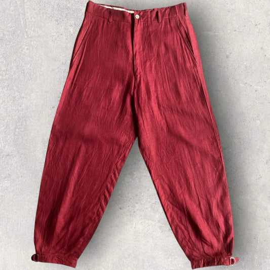 Comme des Garcons Homme Plus - Vintage SS89 Linen Cropped Pants