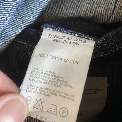 Yohji Yamamoto : SS02 Runway Double Breath Spotted Horse Collab