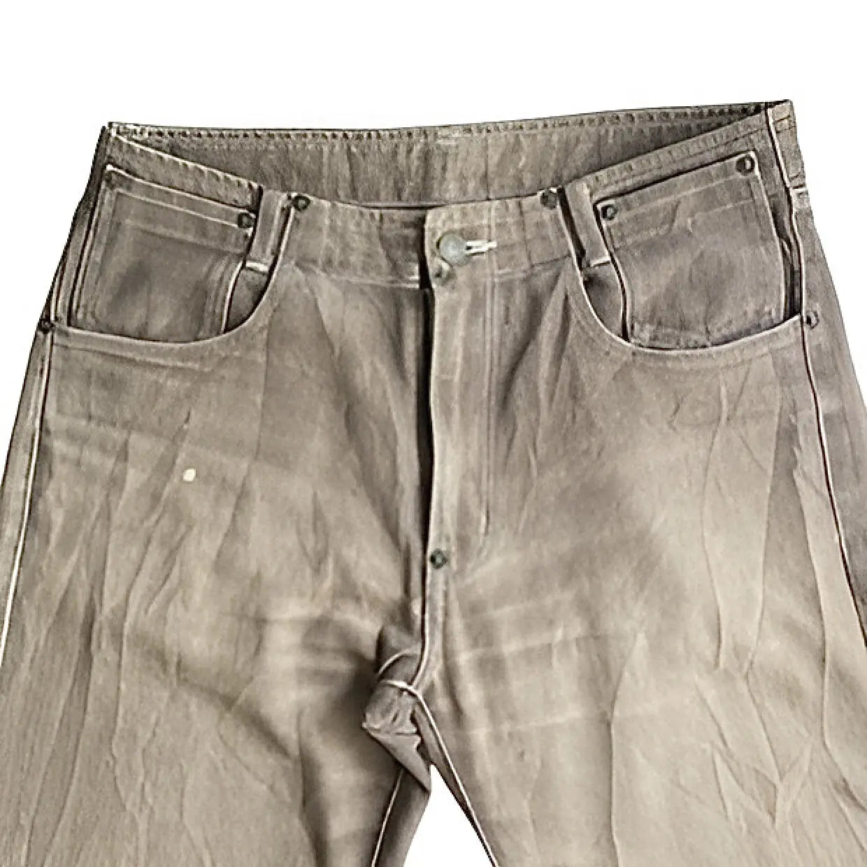 Comme des Garcons - Vintage 2001 Sun Faded Denim