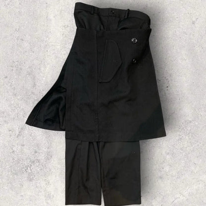 Comme des Garcons - Black CDG Skirt Wrap Pants