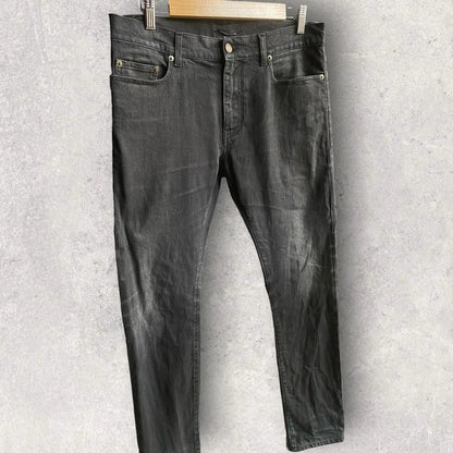 Saint Laurent Paris - Fall2016 Blk Chain D02 Jeans Hedi Slimane Era