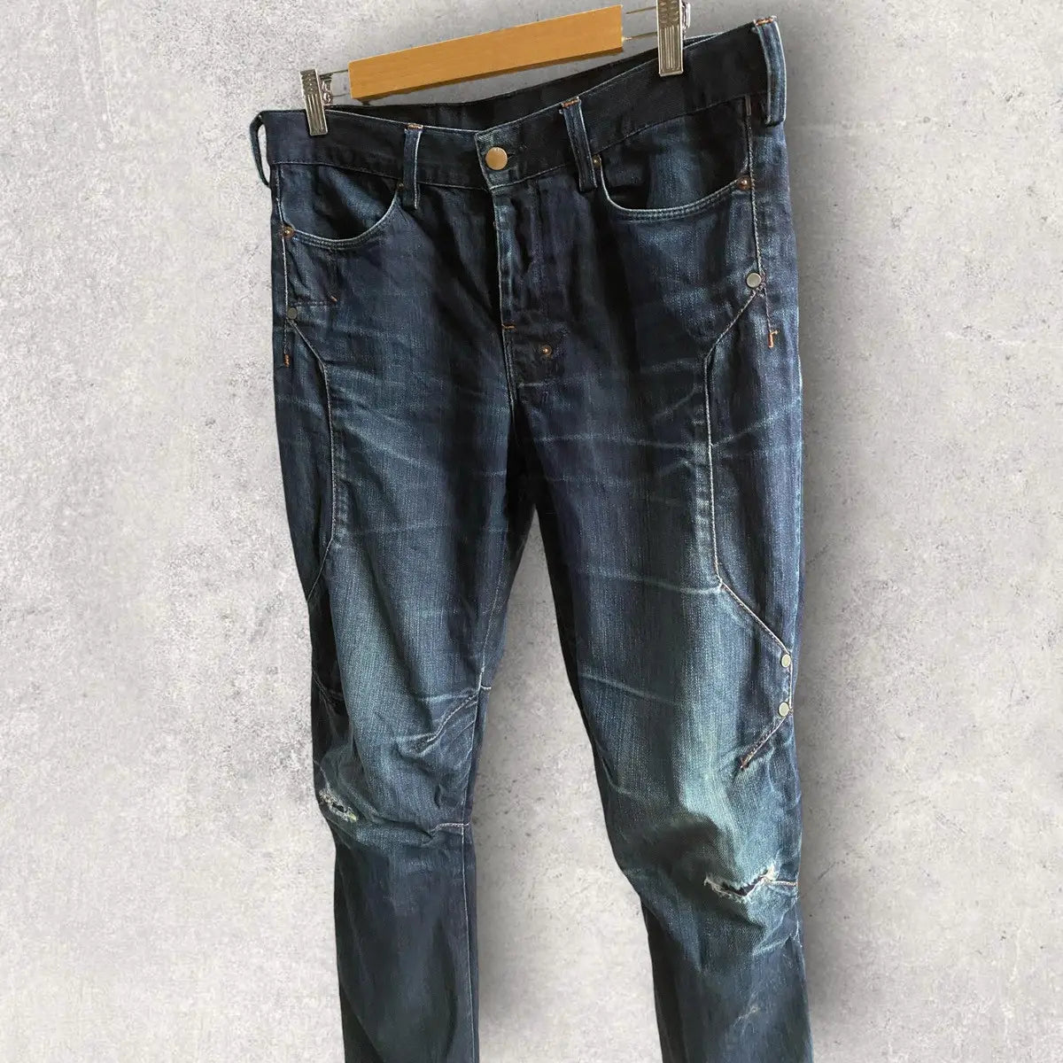 Raf Simons - Raf By Raf Simons Denim Biker Jeans