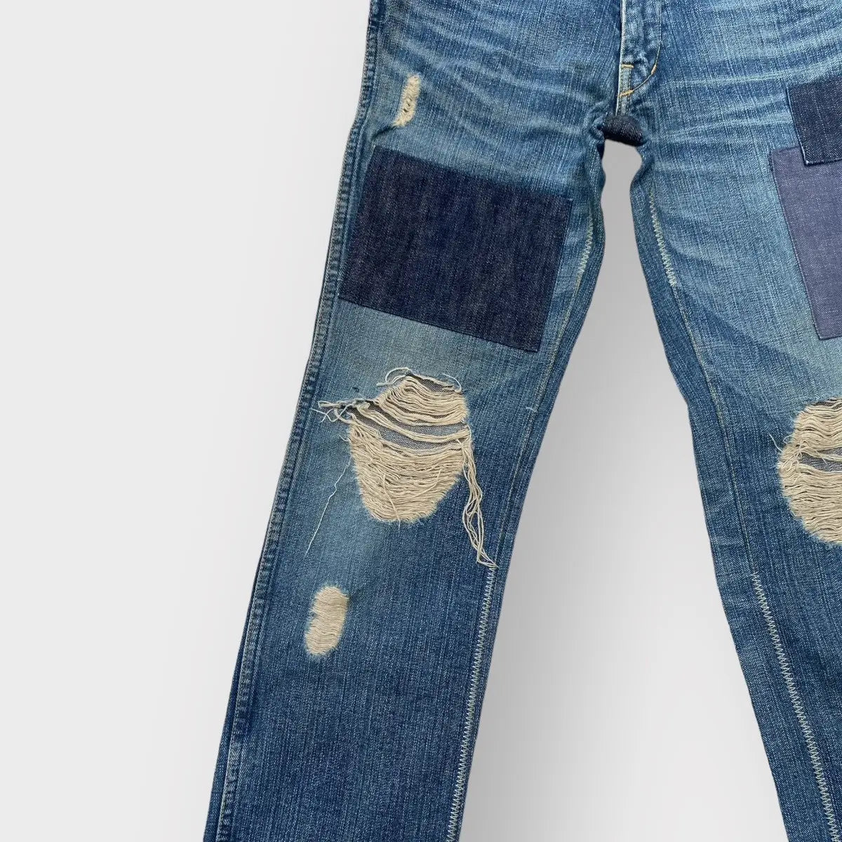 Number (N)ine - Runway Touch Me I’m Sick Patchwork Jeans