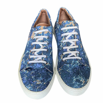 Acne Studios - Rare Fall13 Acne Studios Blue Marble Adrian Sneakers