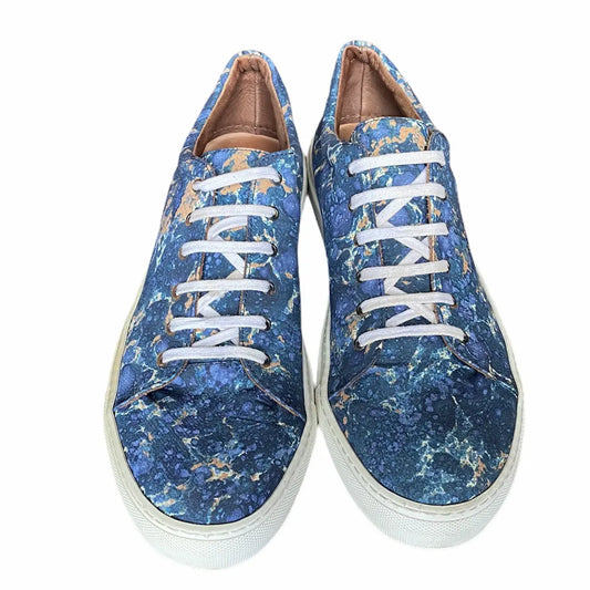 Acne Studios - Rare Fall13 Acne Studios Blue Marble Adrian Sneakers