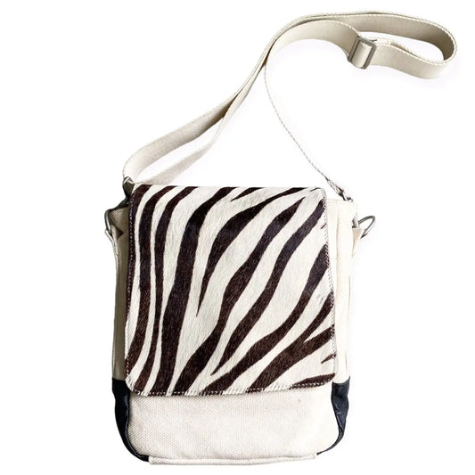 Yohji Yamamoto - Y’s Zebra Pony Hair 2 Way Bag