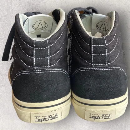 Visvim - Black High Top Sneakers by Sophnet