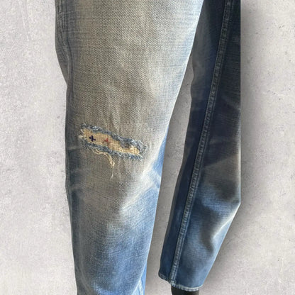 Visvim - Social Sculpture Damage Denim