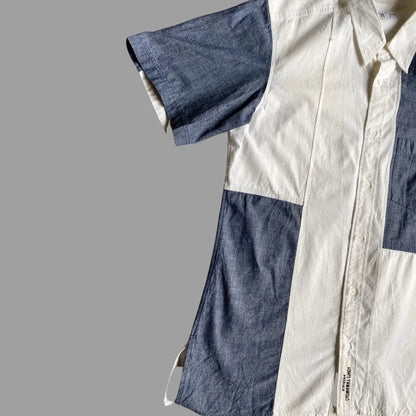 Yohji Yamamoto - Pour Homme Produce Denim Paychwork Shirt