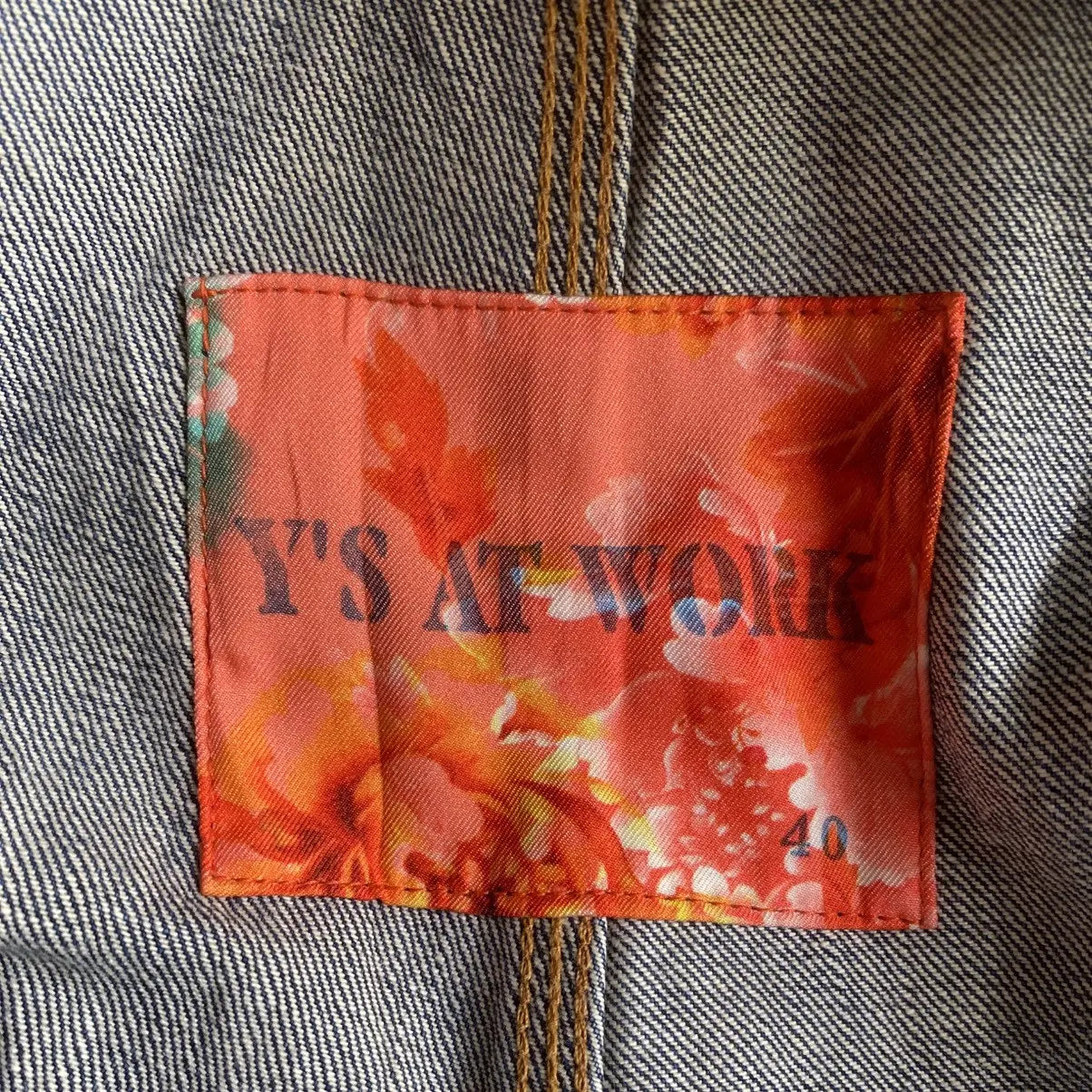 Yohji Yamamoto - Vintage Y’s At Work Magic Wash Overall Denim