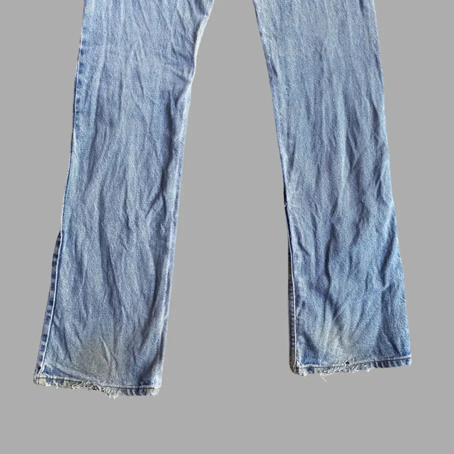 Levi's - Vintage 517 Orange Tab Sample Ripped And Repaired Bootcut