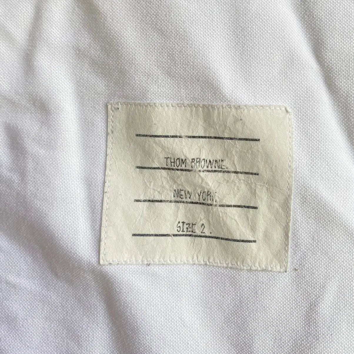 Thom Browne - Diamond Print Oxford Shirt