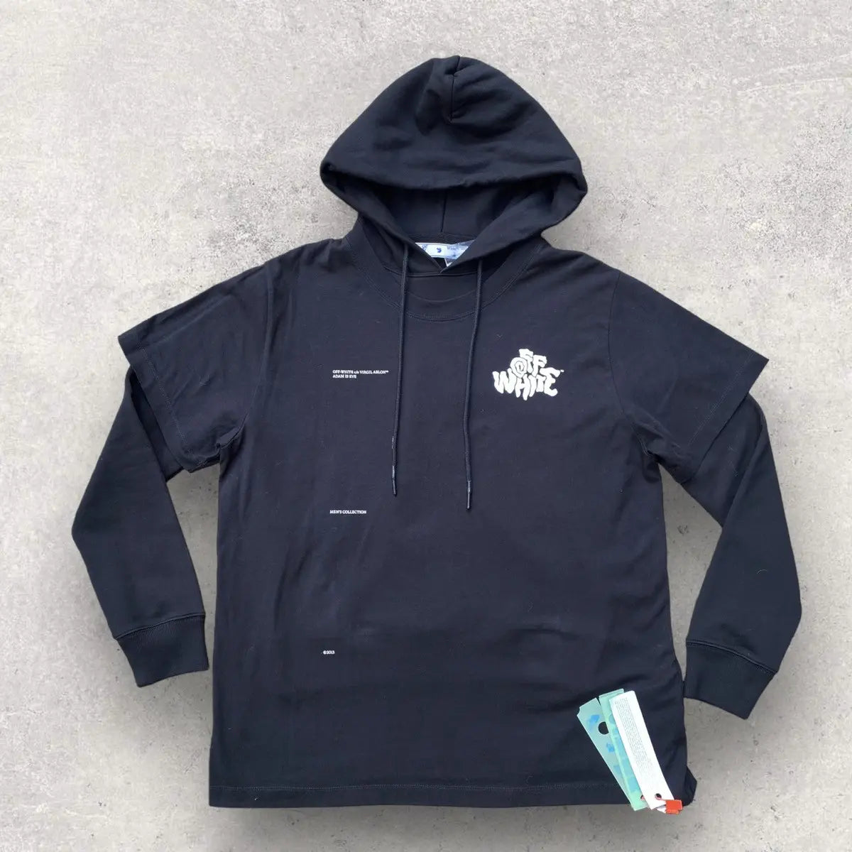 Off-White - Adam is Eve Oversize Layer Hoodie