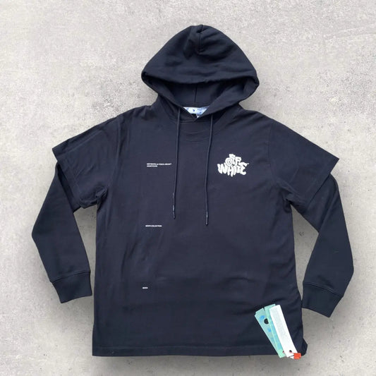 Off-White - Adam is Eve Oversize Layer Hoodie