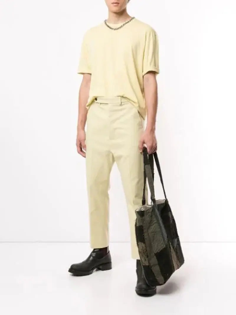 Haider Ackermann - 2019 Pale Yellow High Waist Pants