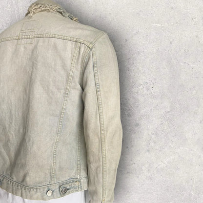 Helmut Lang - Vintage Broken Denim Slim Jacket Mid Wash