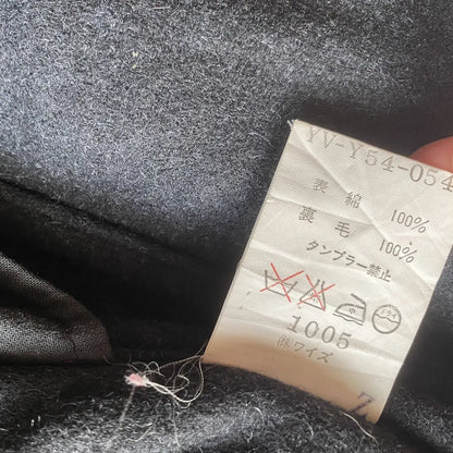 Yohji Yamamoto - Y’s Wool Lined Open Collar Jacket