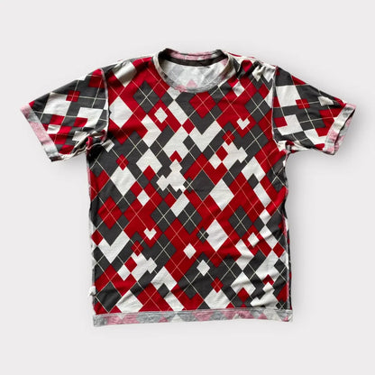 Issey Miyake - SS 2001 Inside out diamond cut print t shirt