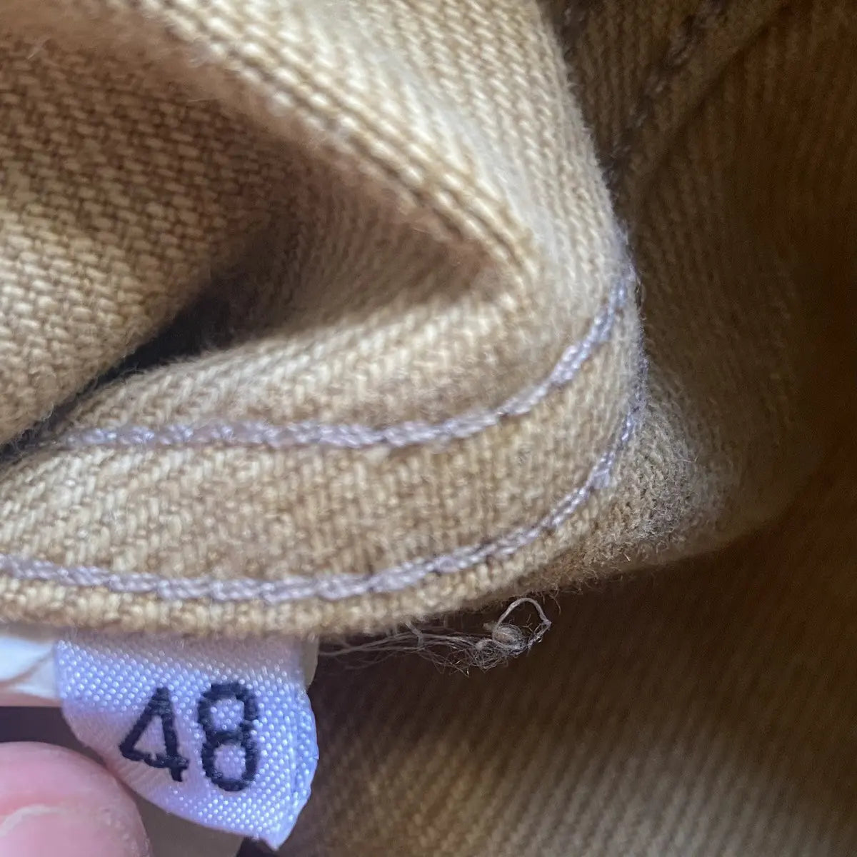 Helmut Lang - Archive Sand Beige Denim Trucker