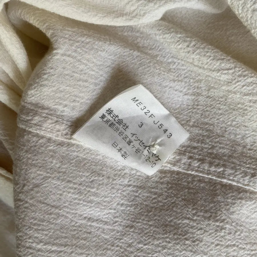 Issey Miyake - Cotton Crepe Oversize Shirt