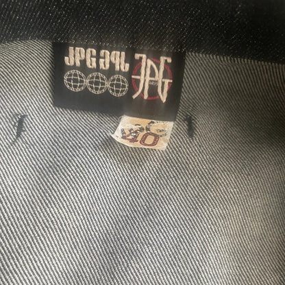 Jean Paul Gaultier - JPG Stretch Denim Wasp Waist Out seam Jacket