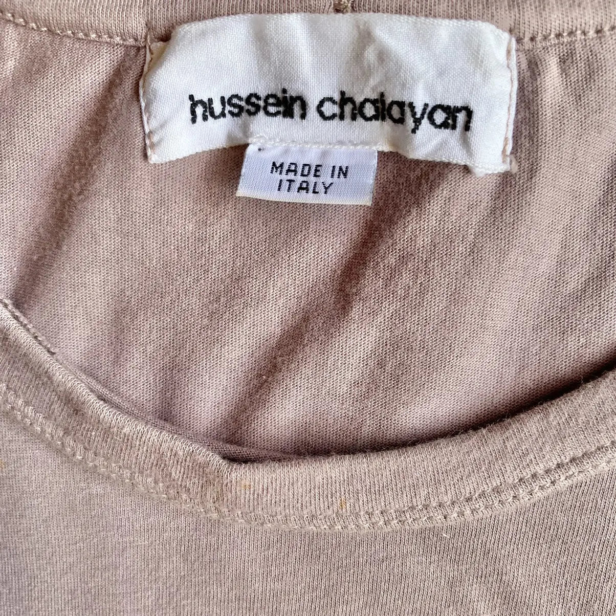 Hussein Chalayan - Chalayan Layer Slash T Shirt