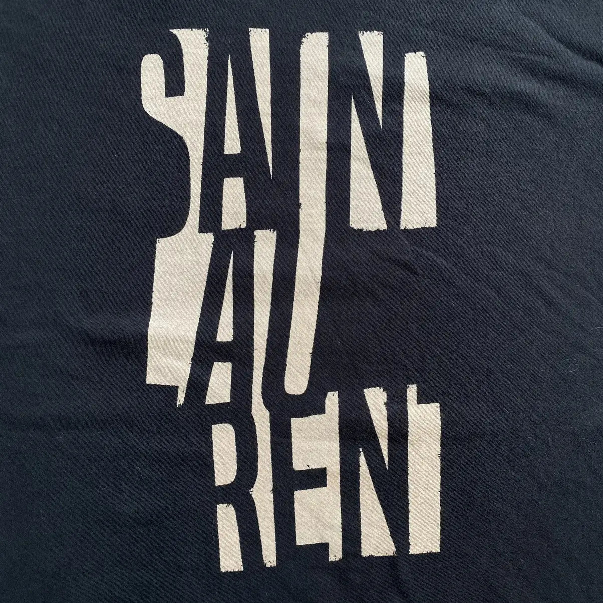 Saint Laurent Paris - SLP Logo T Shirt