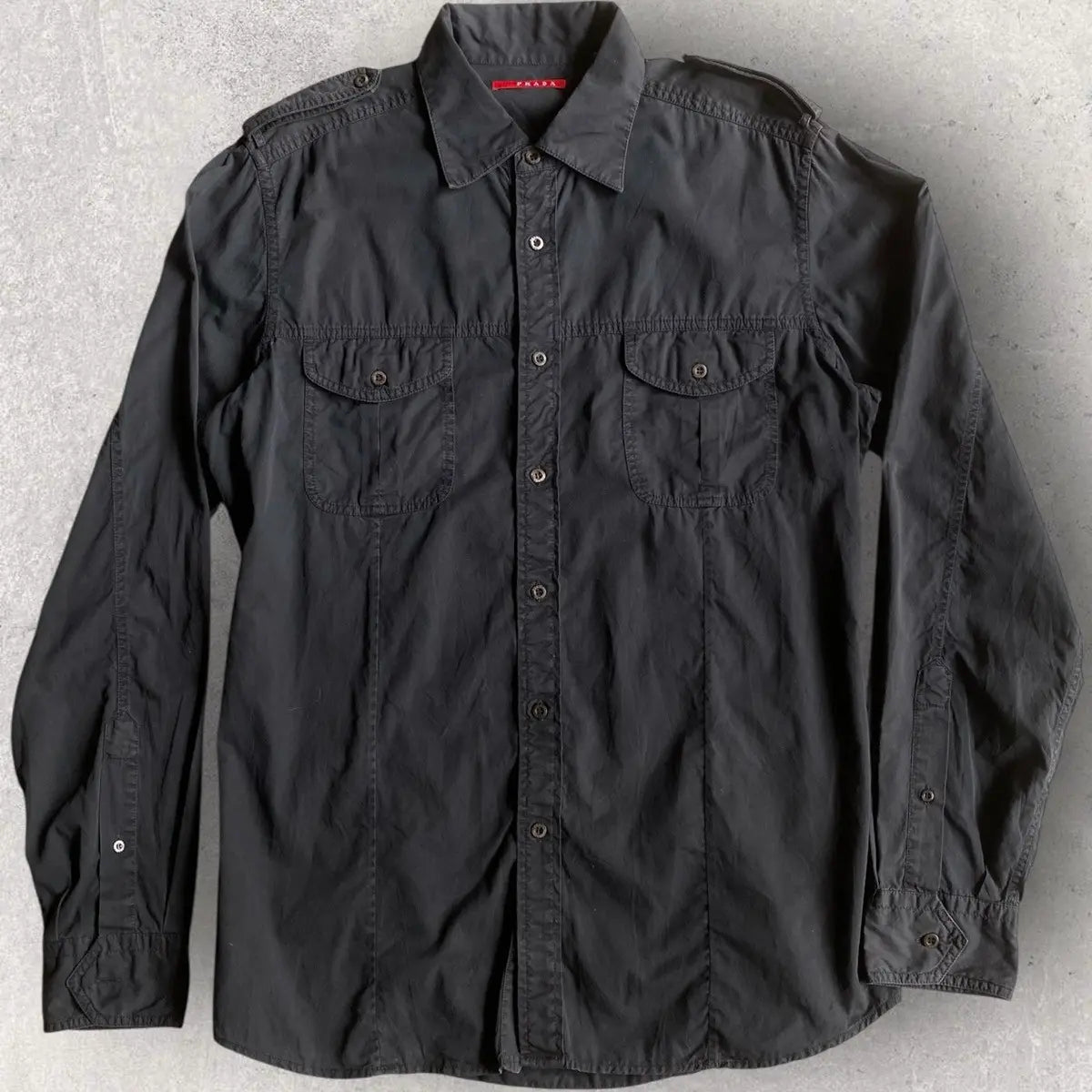 Prada - 2006 Prada Military Shirt