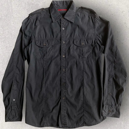 Prada - 2006 Prada Military Shirt