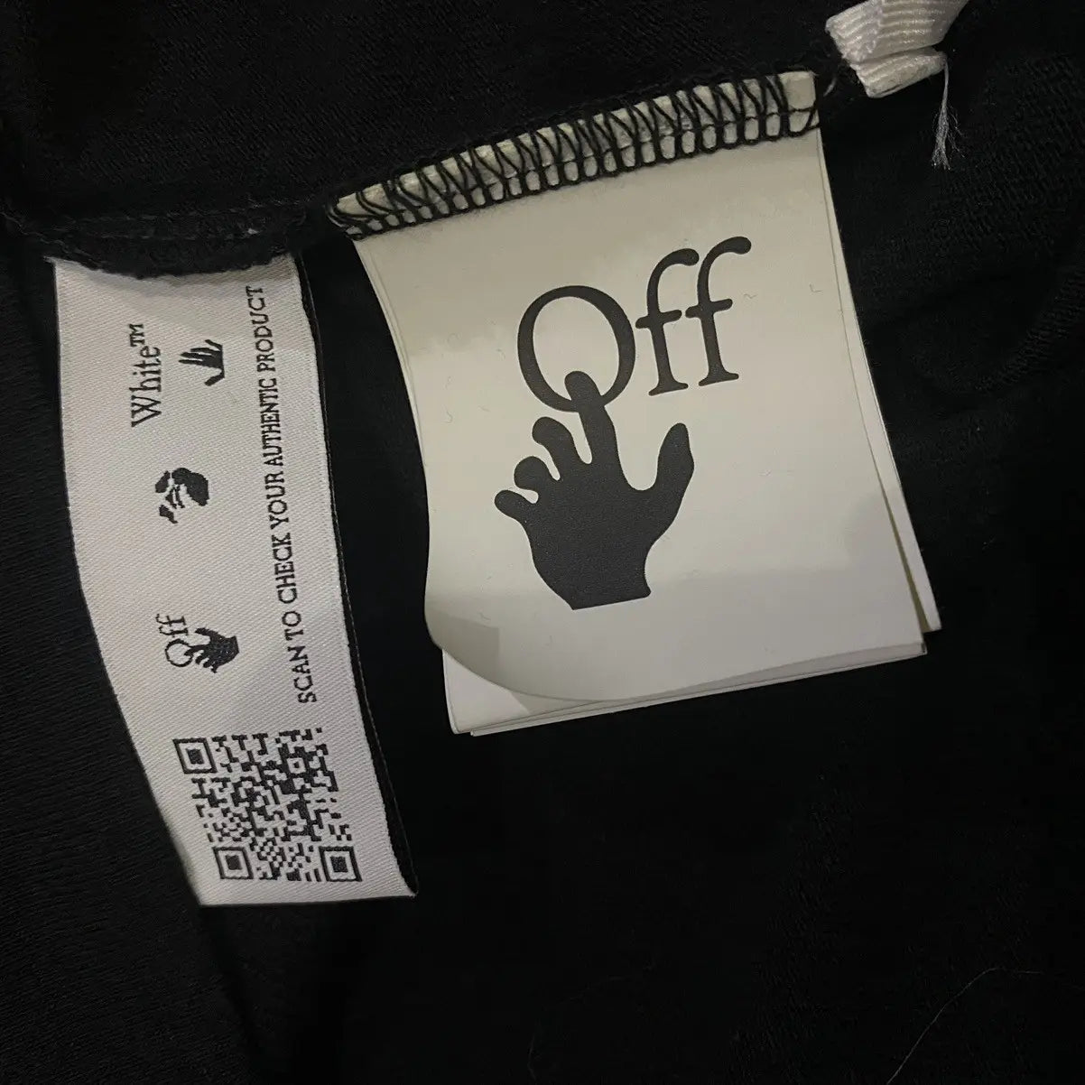 Off-White - Adam is Eve Oversize Layer Hoodie