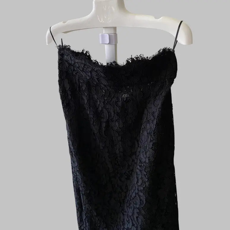 Dolce & Gabbana - Black Lace Skirt