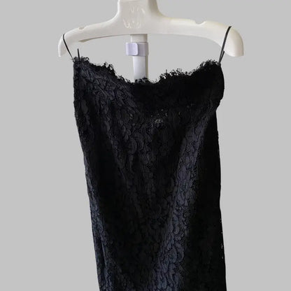 Dolce & Gabbana - Black Lace Skirt