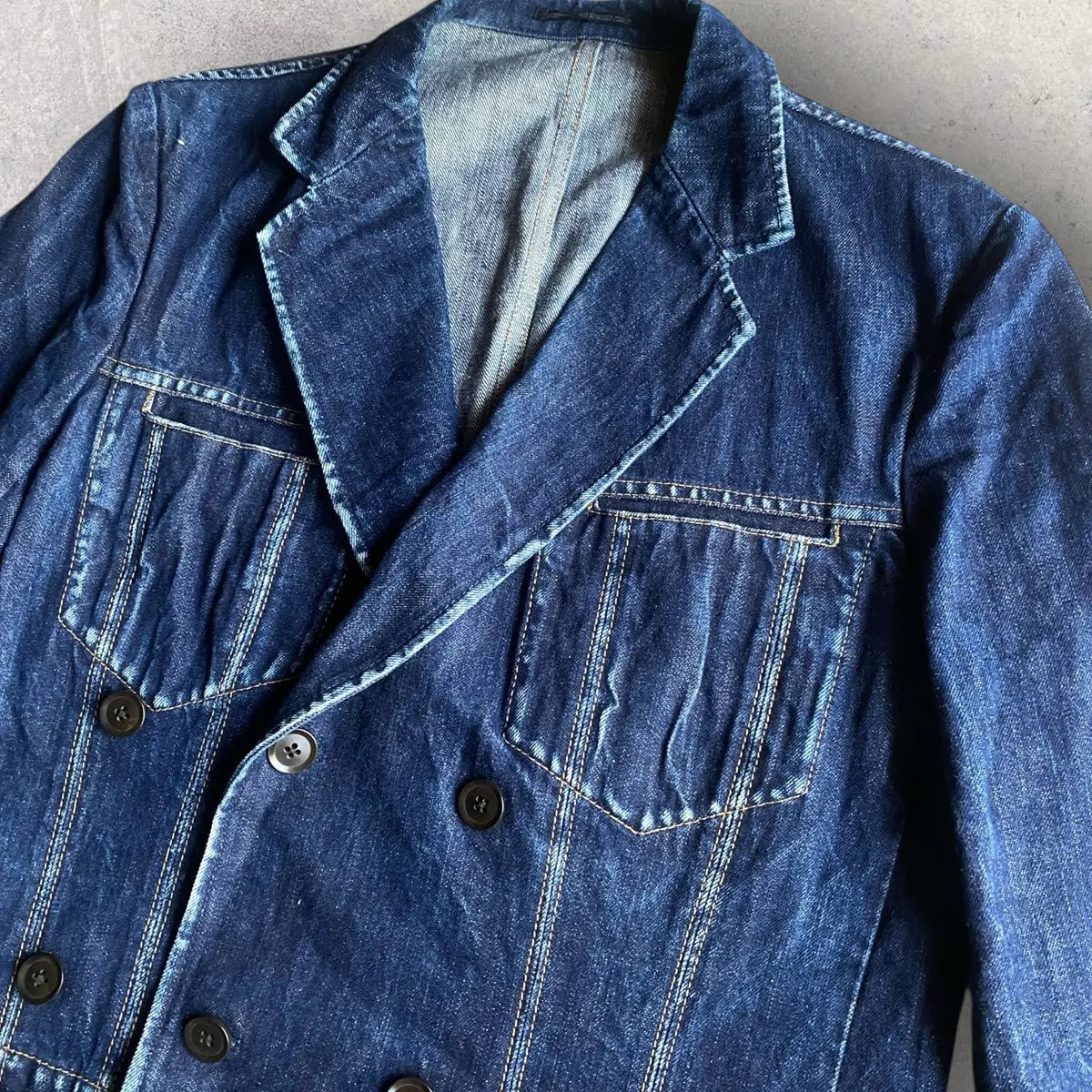 Yohji Yamamoto : SS02 Runway Double Breath Spotted Horse Collab